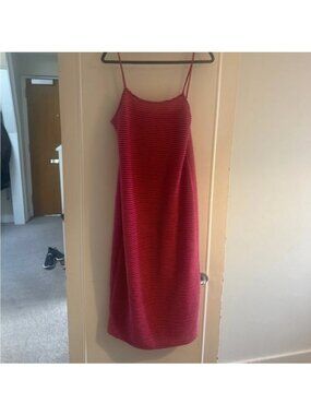 Mango Pink Knit Maxi